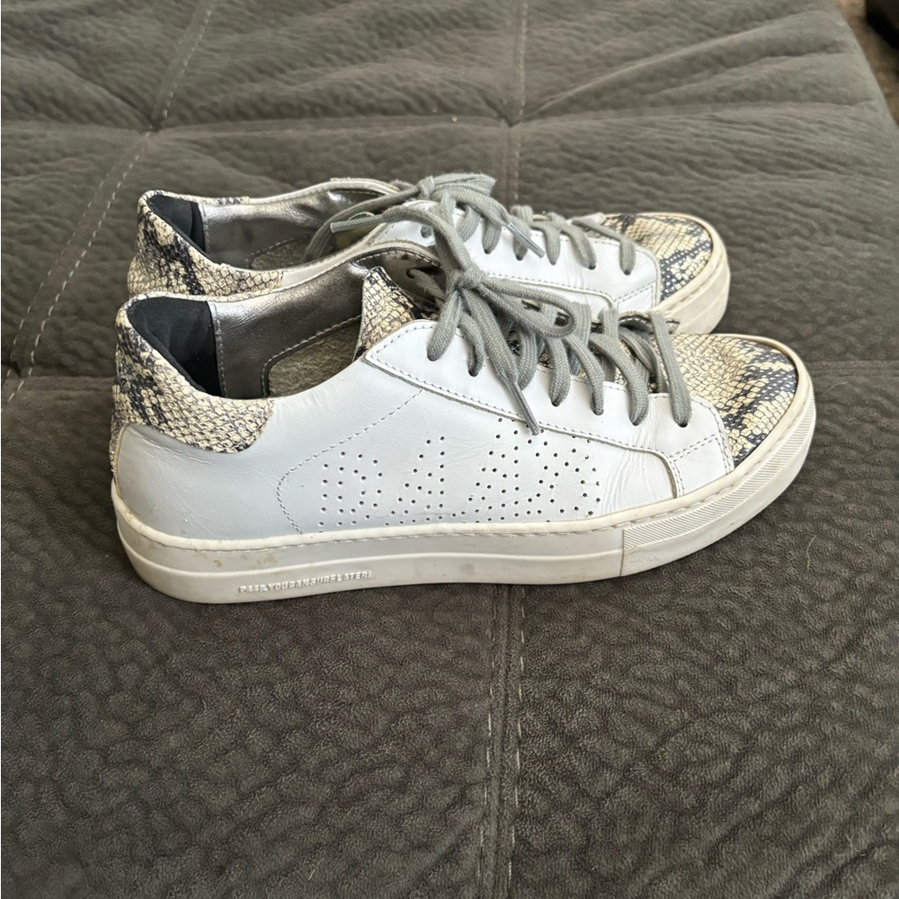 P448 Sneakers With Python Detailing, Size 39 - image 3